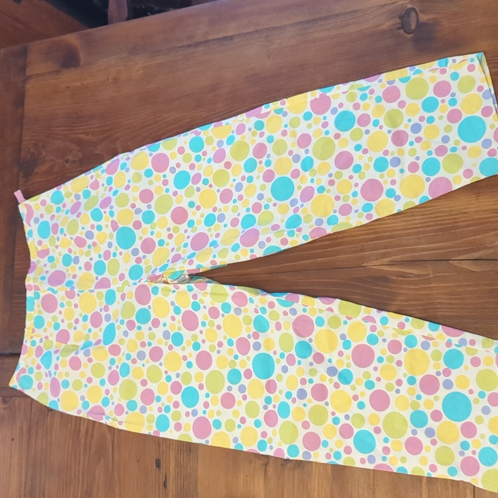 VINTAGE 1970S Polka dot pants size 8